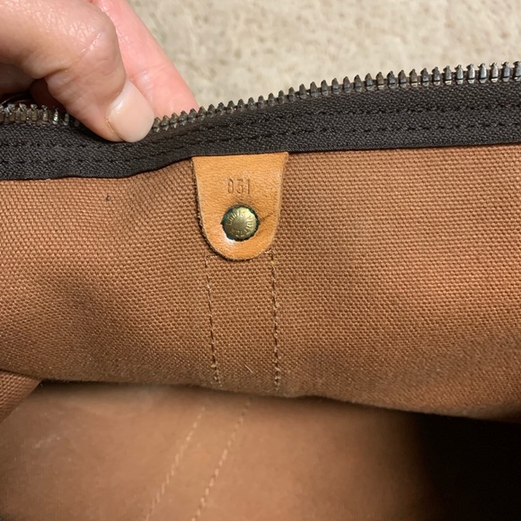 Louis Vuitton keepall 45 - Picture 6 of 8